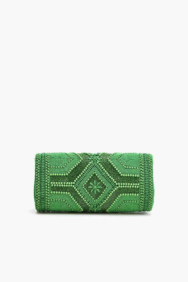 Clutches Women Green Jewel Evening Bag America and Beyond