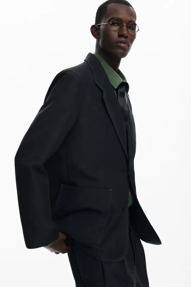 Coats And Jackets Men Desigual Blazer Black