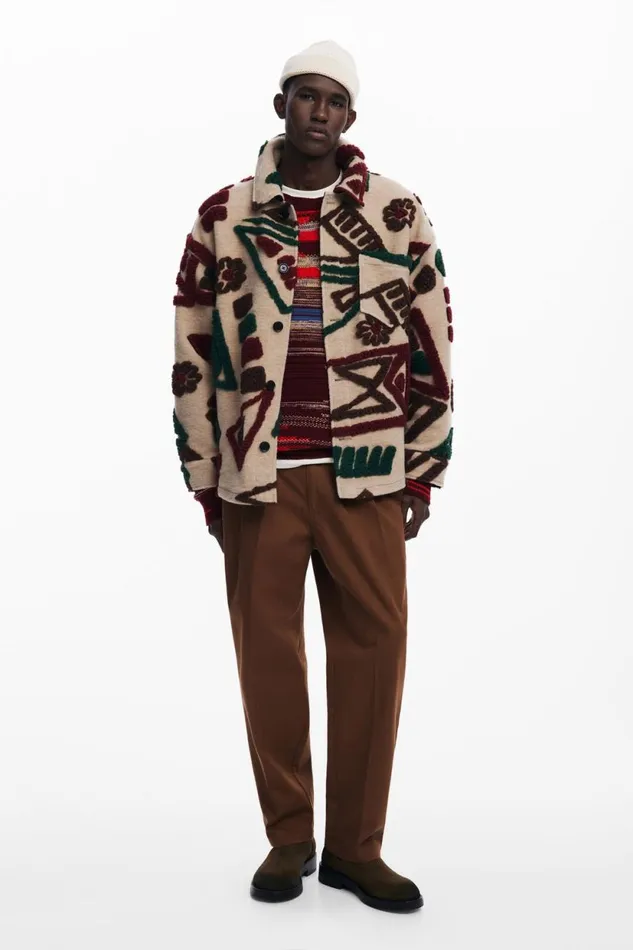 Coats And Jackets Men Desigual Coat Materialfinishes