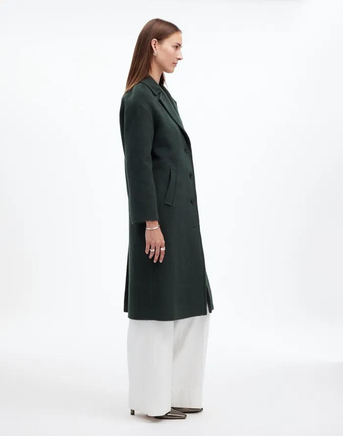 Coats Jackets Women Madewell The Alonzo Coat Luxury Forest