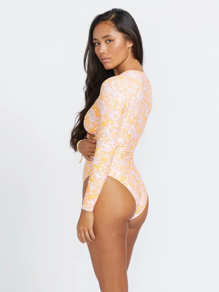 Coco Surf Swim Suit 8211 Melon Womens Volcom Swim