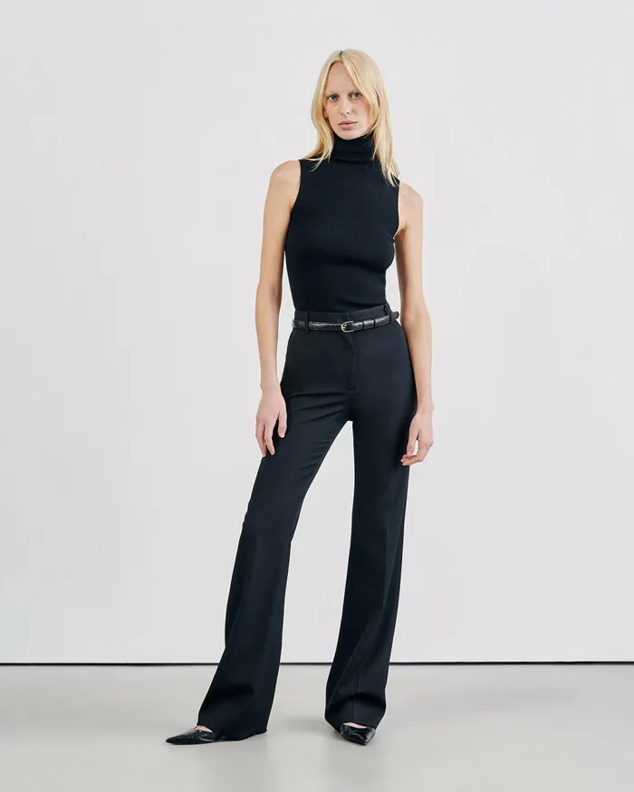 CORETTE PANT Black Women Nili Lotan Pants and Shorts