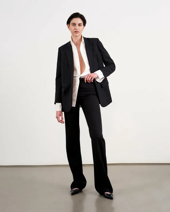CORETTE PANT Black Women Nili Lotan Pants and Shorts