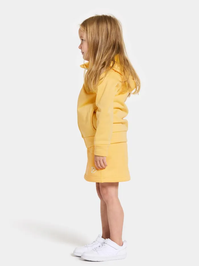 Corin Kids039 FullZip 8 Creamy Yellow Kids Didriksons Softshell Jackets
