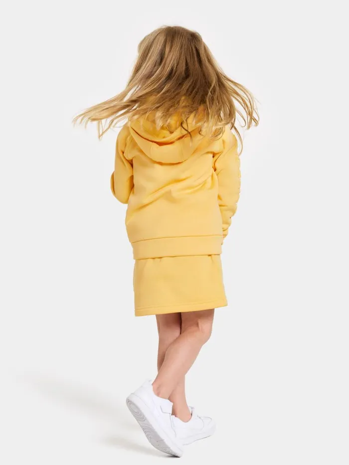 Corin Kids039 FullZip 8 Creamy Yellow Kids Didriksons Softshell Jackets