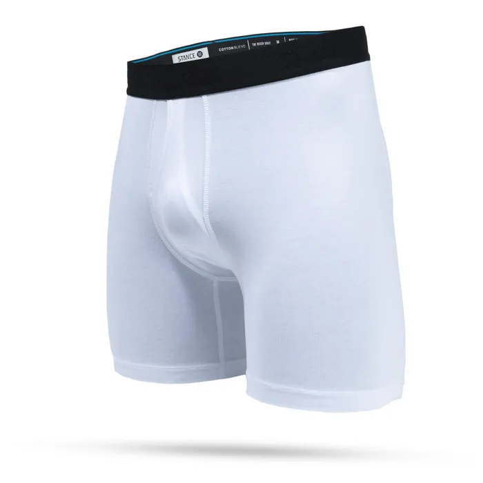 Cotton Boxer Brief Standard 8211 White Men Stance Boxers and Briefs