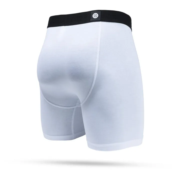 Cotton Boxer Brief Standard 8211 White Men Stance Boxers and Briefs