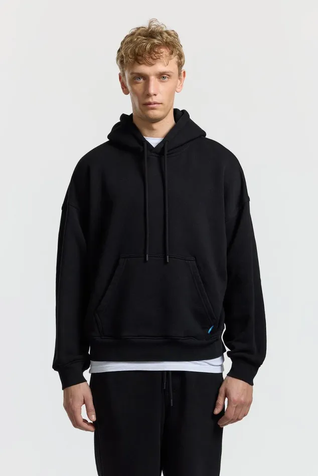 COTTON CITIZEN Boston Hoodie Jet Black Women Sweatshirts COTTON CITIZEN Boston Hoodie Jet Black Women Sweatshirts