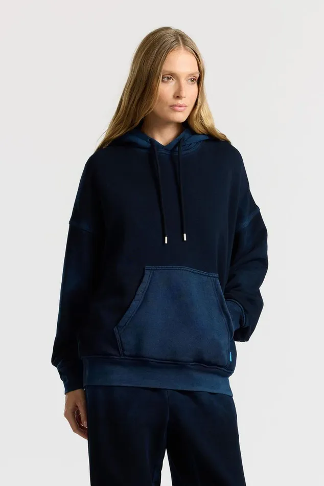 COTTON CITIZEN Boston Hoodie Vintage Navy Women Sweatshirts COTTON CITIZEN Boston Hoodie Vintage Navy Women Sweatshirts