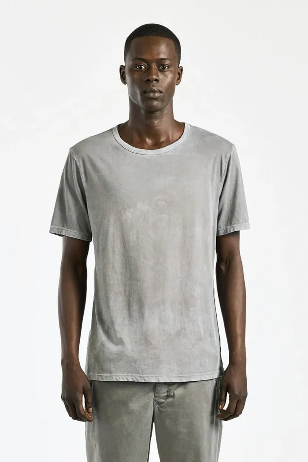 COTTON CITIZEN Classic Crewneck Tee Vintage Cement Men Tees