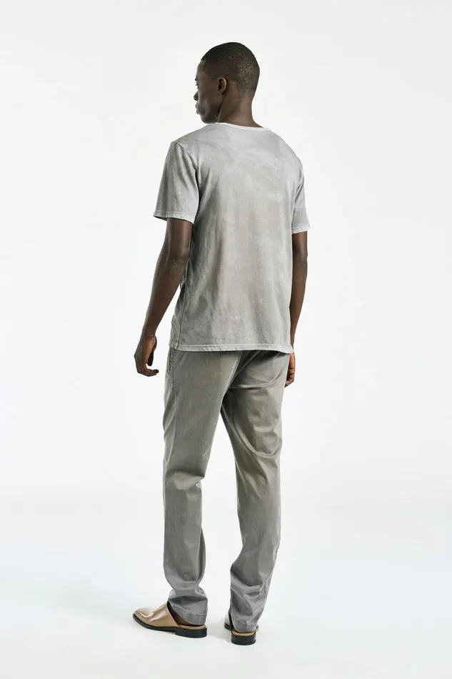 COTTON CITIZEN Classic Crewneck Tee Vintage Cement Men Tees COTTON CITIZEN Classic Crewneck Tee Vintage Cement Men Tees