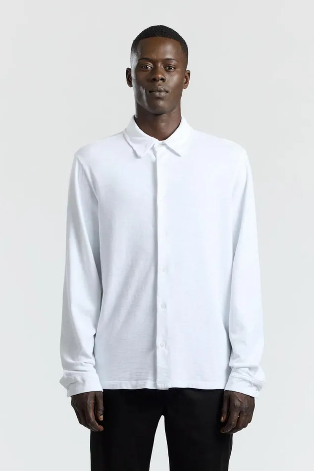 COTTON CITIZEN Presley Buttondown White Men Shirts