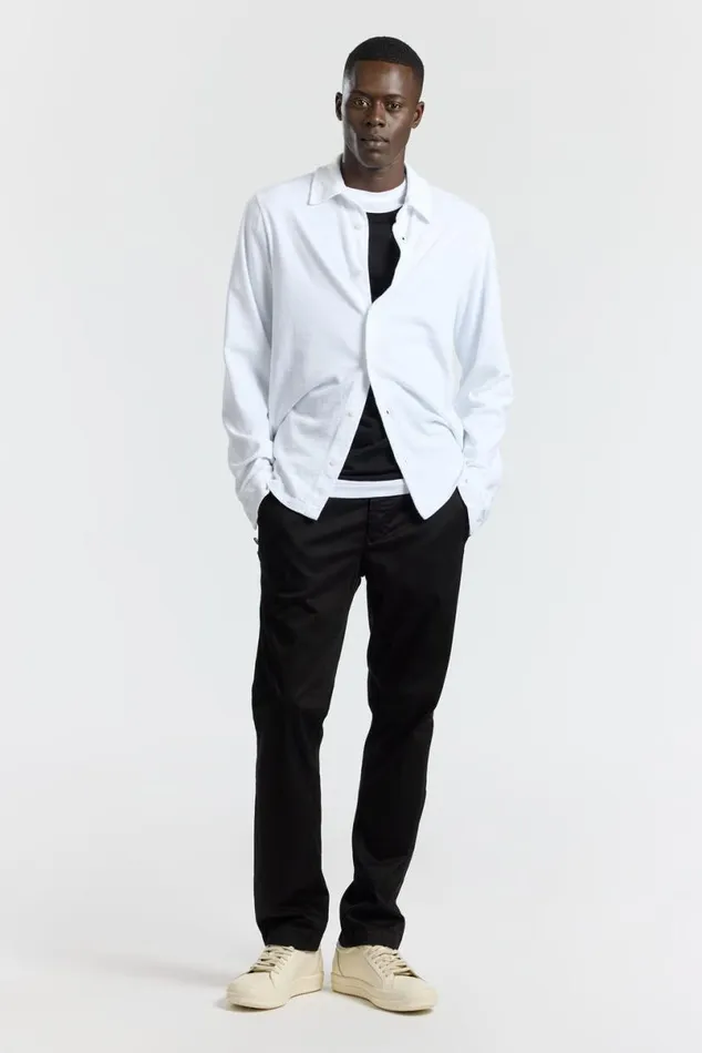 COTTON CITIZEN Presley Buttondown White Men Shirts COTTON CITIZEN Presley Buttondown White Men Shirts