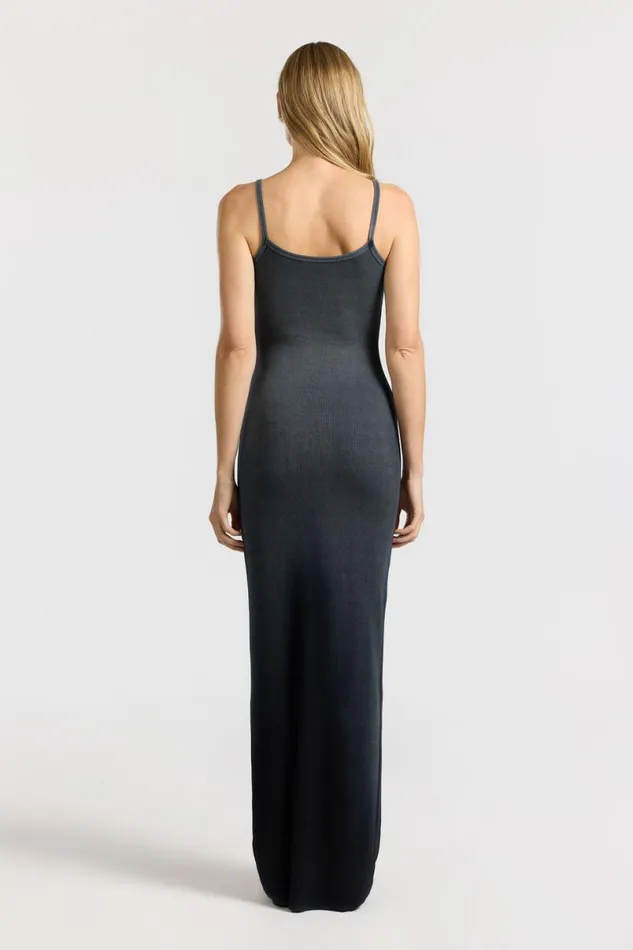 COTTON CITIZEN Verona Spaghetti Maxi Dress Black Cast Women Dresses Skirts COTTON CITIZEN Verona Spaghetti Maxi Dress Black Cast Women Dresses Skirts