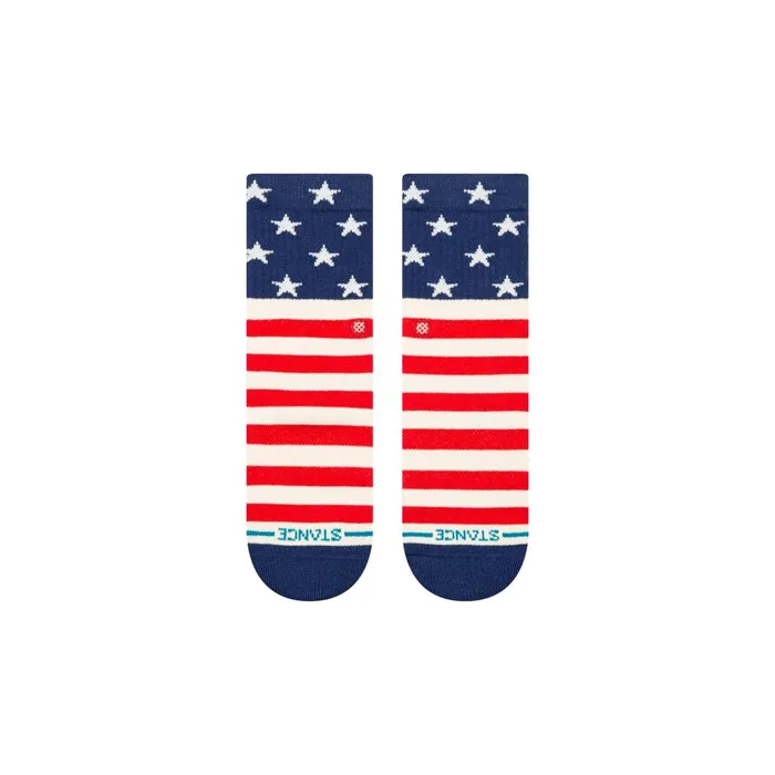 Cotton Crew Socks The Fourth White Kids Stance Kids