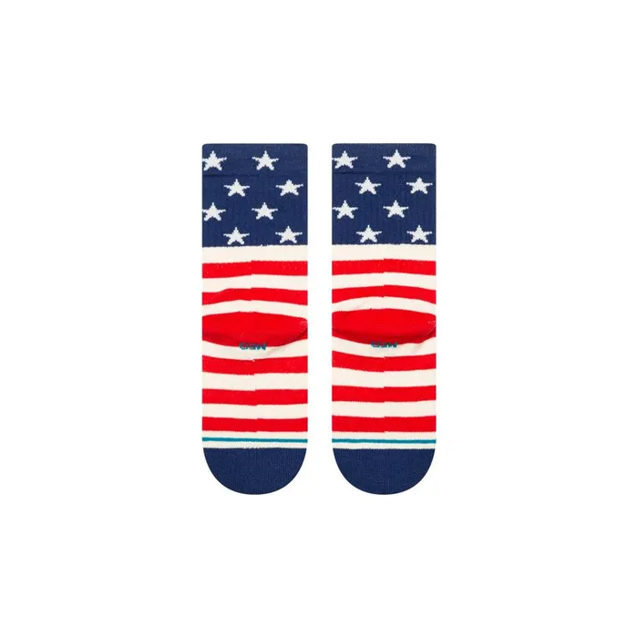Cotton Crew Socks The Fourth White Kids Stance Kids