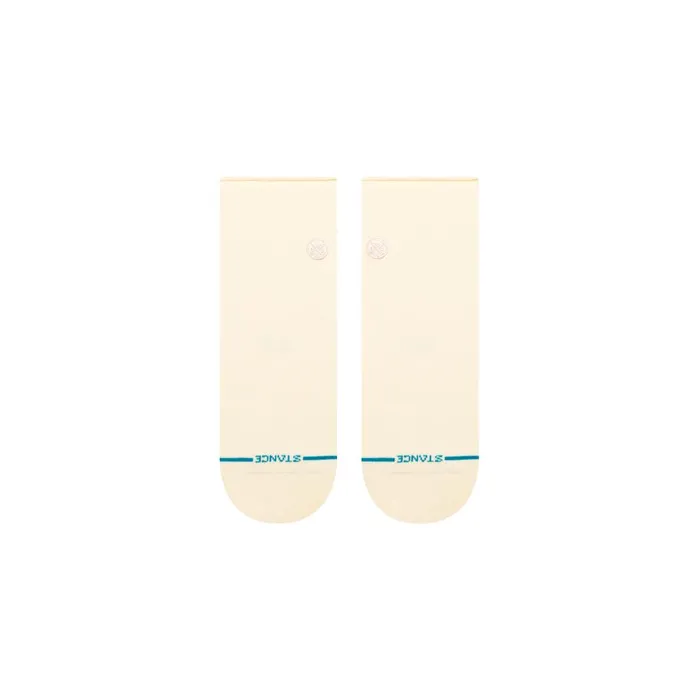 Cotton Quarter Socks Rollin 8211 Cream MenWomen Stance Quarter