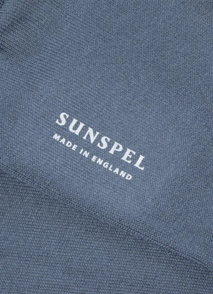 Cotton Socks Slate Blue Men SUNSPEL Socks