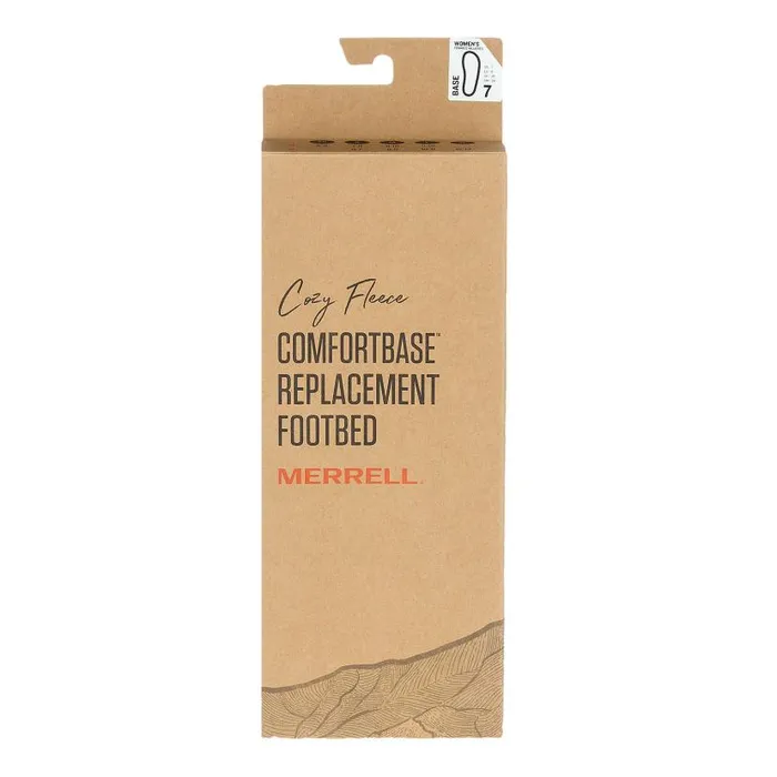 Cozy Fleece Insole White Women Merrell Shoe Care