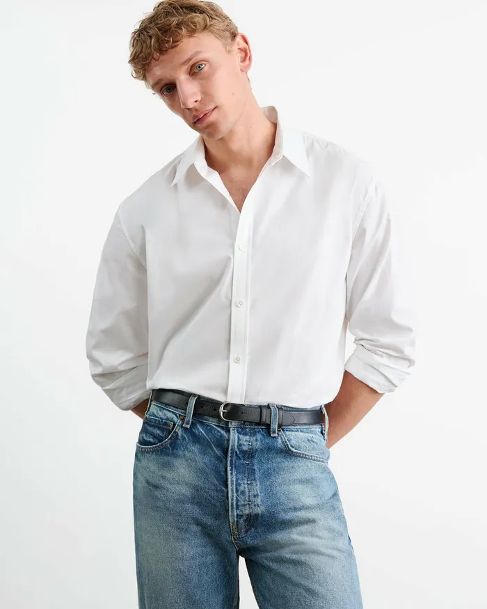 CRISTOBAL SHIRT White Men Nili Lotan Shirts