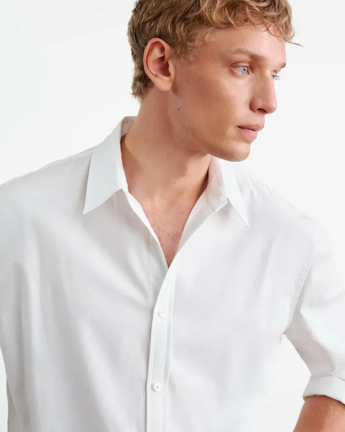 CRISTOBAL SHIRT White Men Nili Lotan Shirts