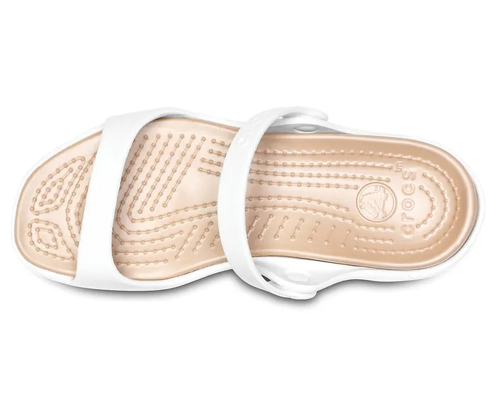 Crocs Cleo Sandal Oyster Gold Women Sandals