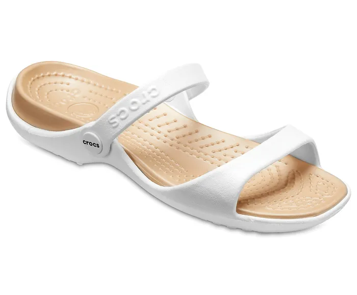 Crocs Cleo Sandal Oyster Gold Women Sandals