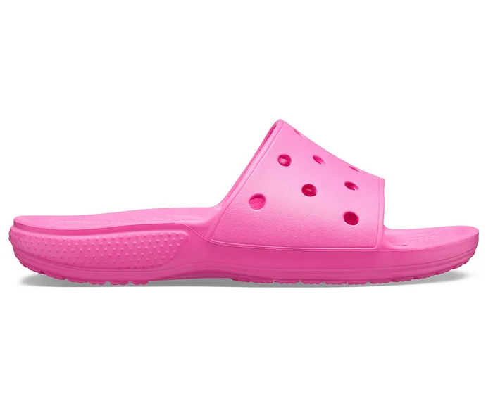 Crocs Sandals WomenMen Classic Crocs Slide Electric Pink