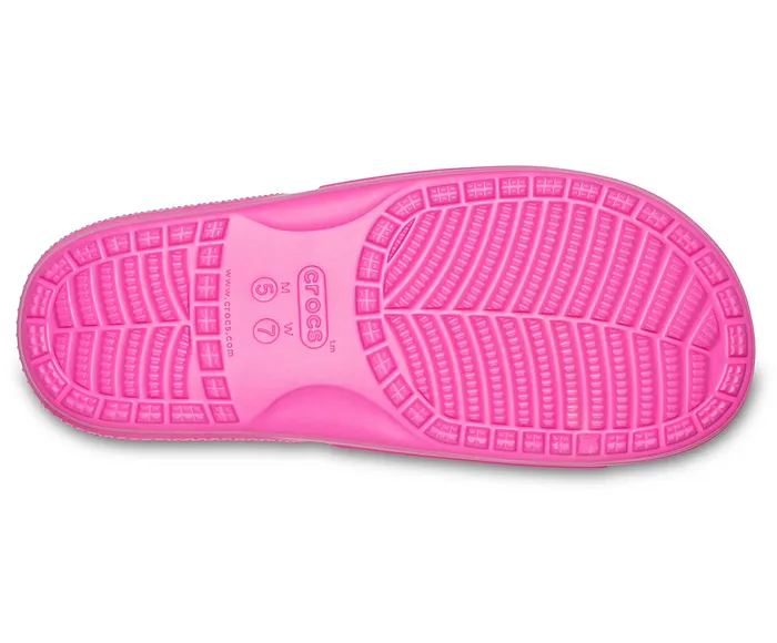 Crocs Sandals WomenMen Classic Crocs Slide Electric Pink
