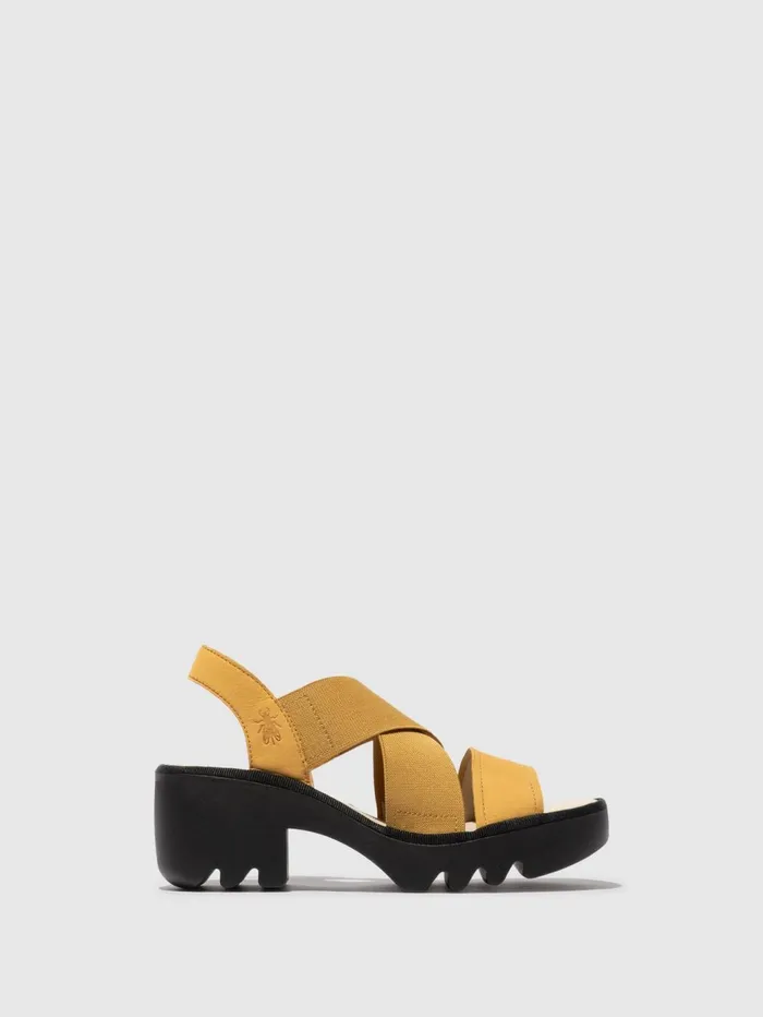 Crossover Sandals TAJI502FLY BUMBLEBEE Women Fly London Sandals
