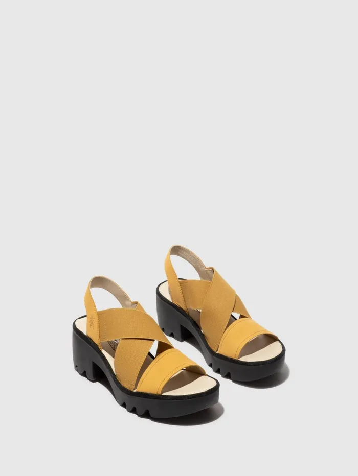 Crossover Sandals TAJI502FLY BUMBLEBEE Women Fly London Sandals