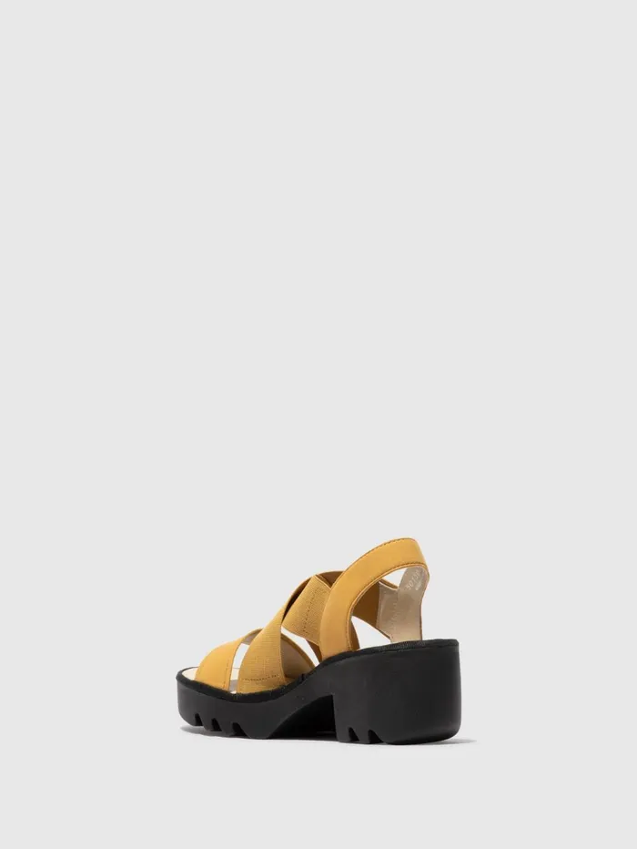 Crossover Sandals TAJI502FLY BUMBLEBEE Women Fly London Sandals