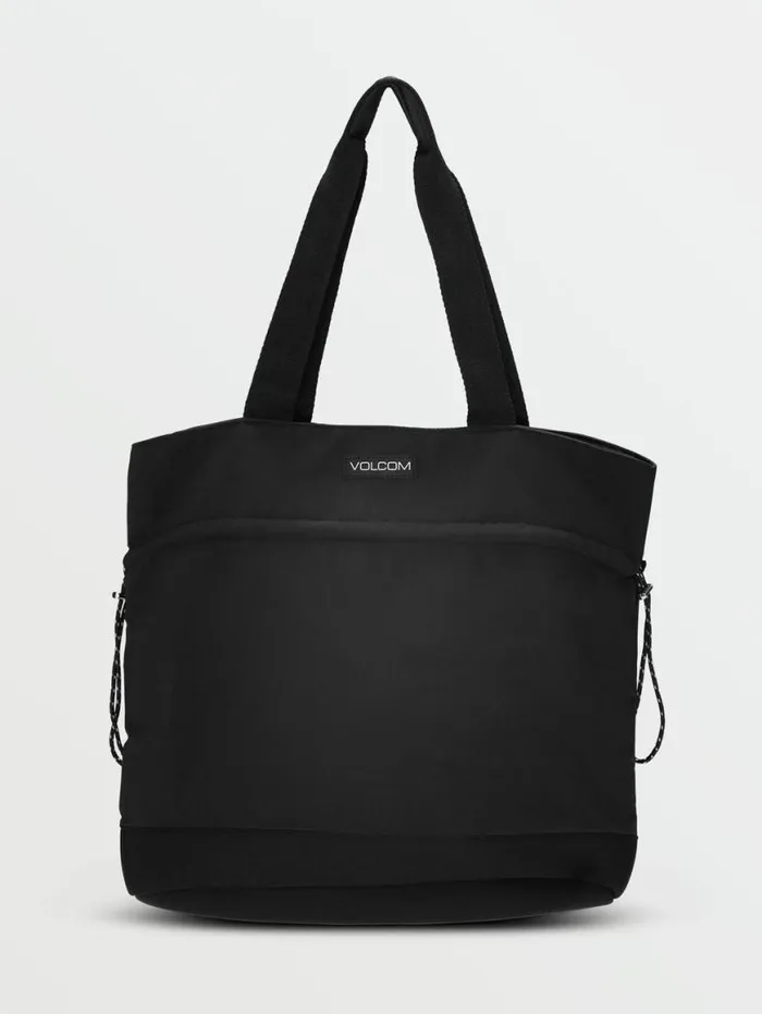 Crystal Cove Beach Tote 8211 Black Mens Volcom Bags and Backpacks