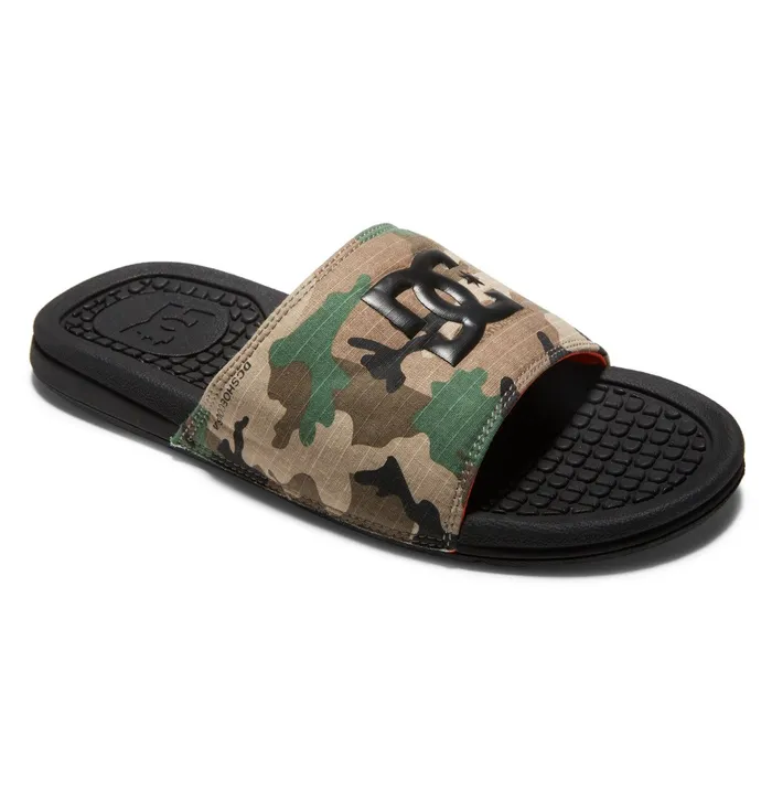 DC Shoes Slides Men Bolsa Slides blackmilitary camo