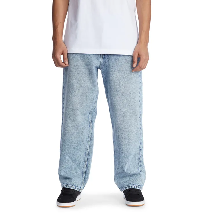 DC Shoes Worker Indigo Vintage Wash Baggy Fit Jeans indigo vintage wash Men Pants