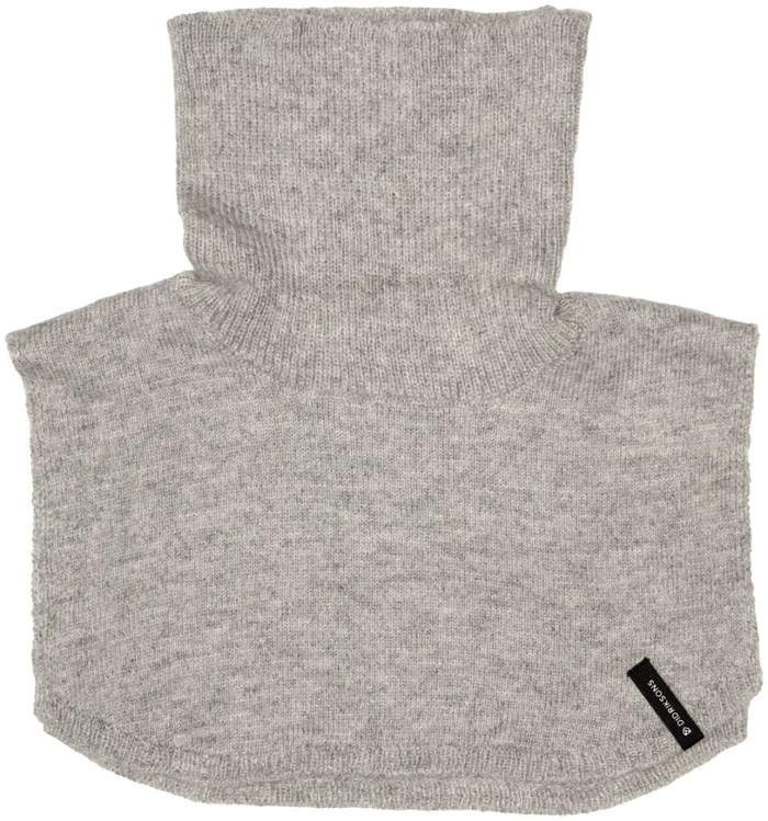 Delfinen Kid039s Scarf Grey Melange Kids Didriksons Scarves