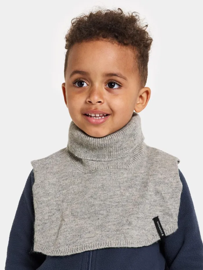 Delfinen Kid039s Scarf Grey Melange Kids Didriksons Scarves Delfinen Kid039s Scarf Grey Melange Kids Didriksons Scarves
