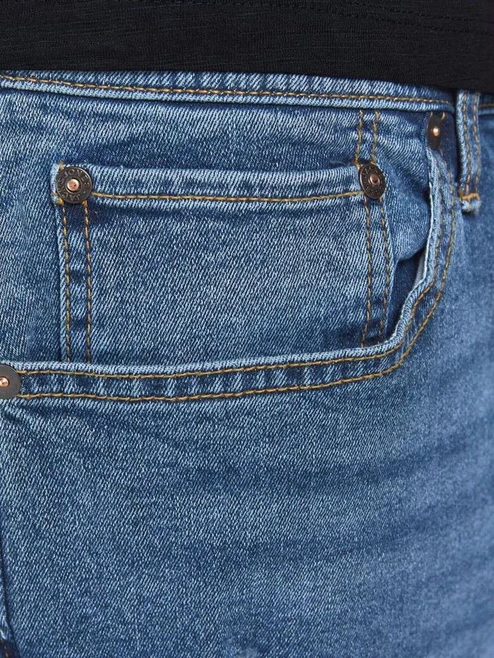 Denim Shorts JACK and JONES Mens RICK ORIGINAL NA 036 DENIM SHORTS Blue Blue Denim Gift 4 You