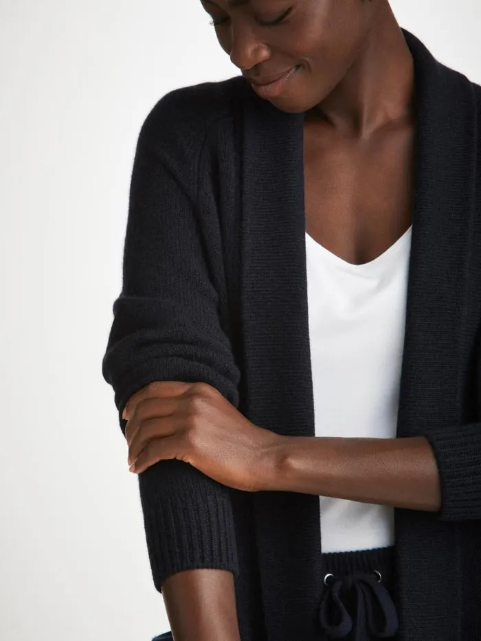 Derek Rose Cashmere Cardigans Women Cardigan Nina Cashmere Navy