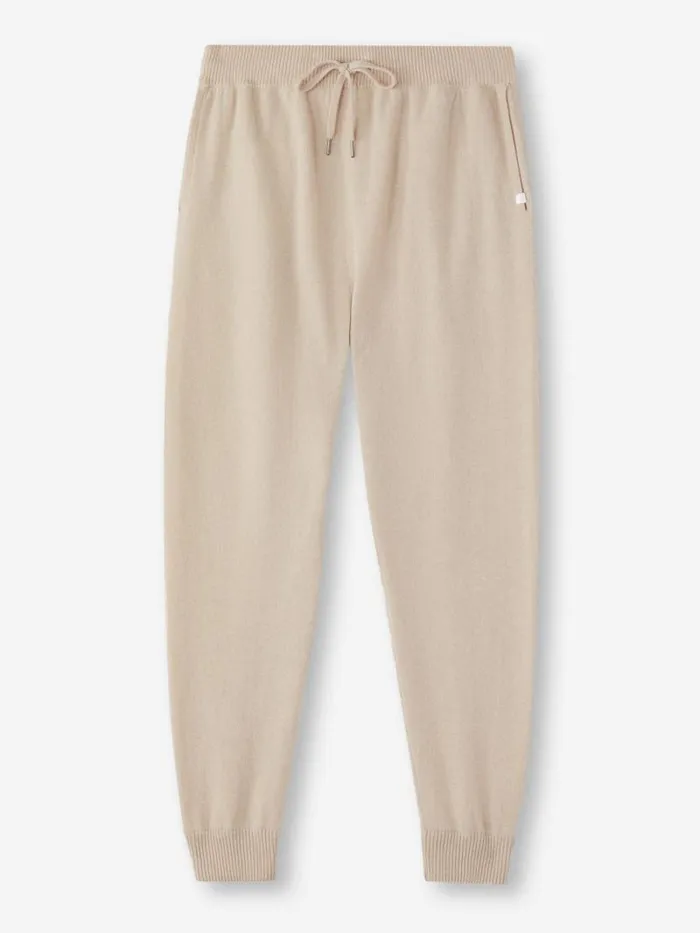 Derek Rose Lounge Pants Men Track Pants Finley Cashmere Oat