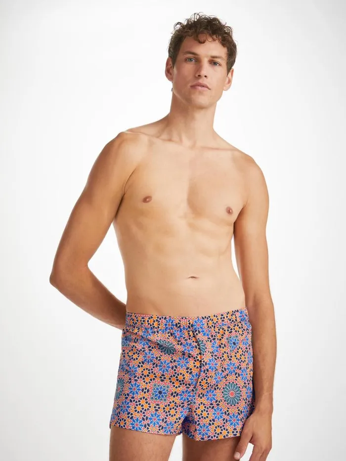 Derek Rose Modern Fit Boxer Shorts Men Modern Fit Boxers Ledbury 69 Cotton Batiste Multi