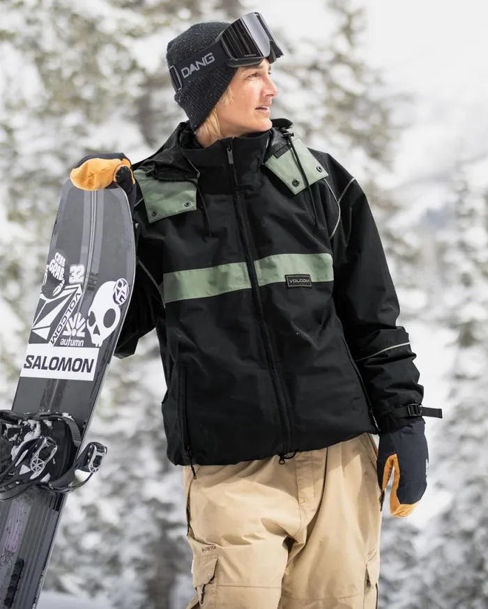 DLM GoreTex Jacket 8211 Black Womens Volcom Jackets