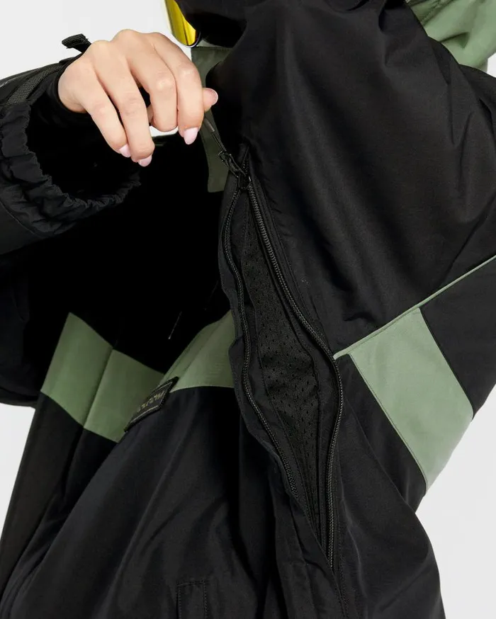 DLM GoreTex Jacket 8211 Black Womens Volcom Jackets