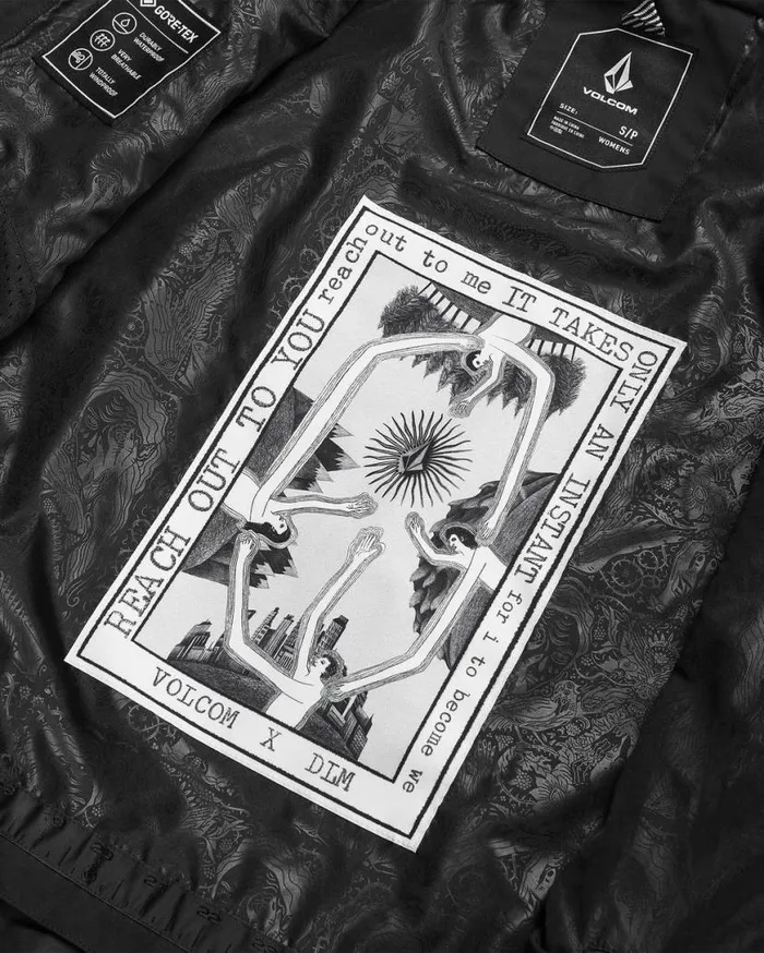 DLM GoreTex Jacket 8211 Black Womens Volcom Jackets