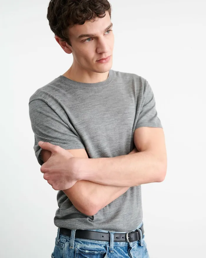 DRAVEN SWEATER Black Men Nili Lotan Sweaters