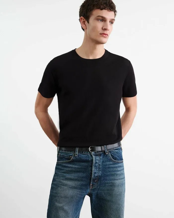 DRAVEN SWEATER Black Men Nili Lotan Sweaters
