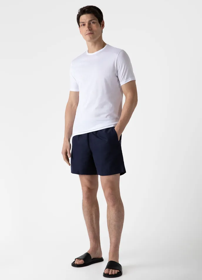 Drawstring Swim Shorts Navy Men Swimwear ussunspel Drawstring Swim Shorts Navy Men Swimwear ussunspel