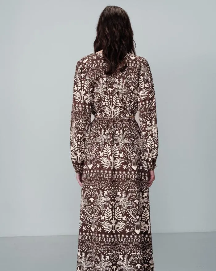 DRESS CHOCOLAT NEMESIS Shop Grace and Mila Printed Dresses