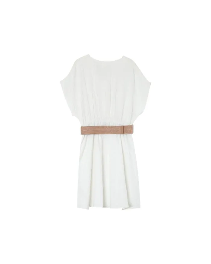 DRESS ECRU MYRTILLE Shop Grace and Mila Short Dresses