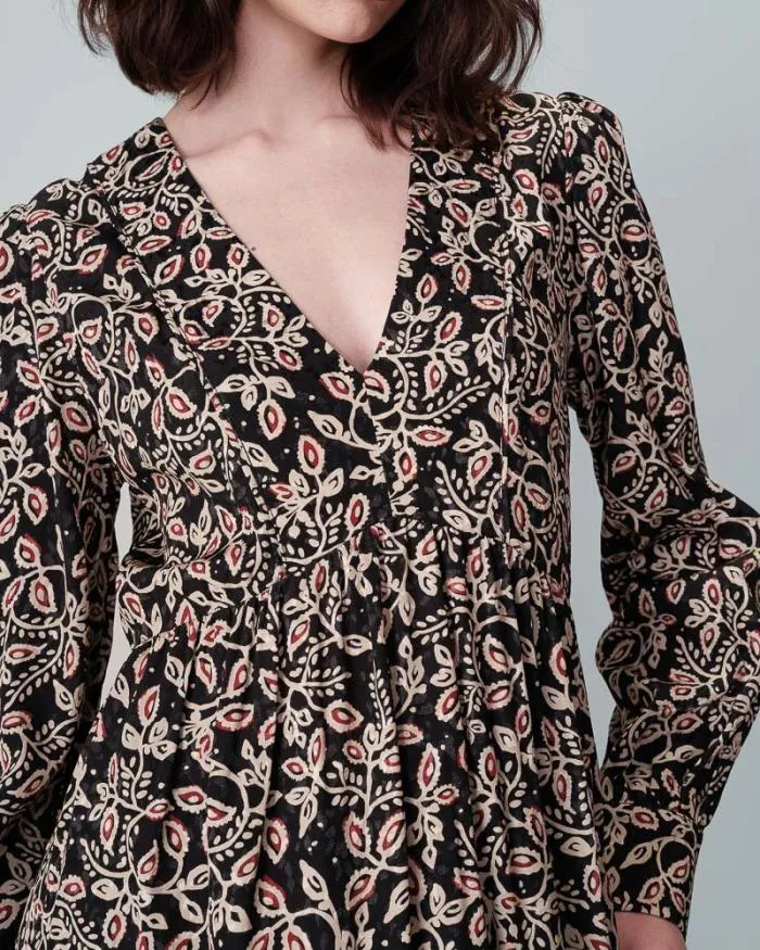 DRESS NOIR NILTON Shop Grace and Mila Printed Dresses